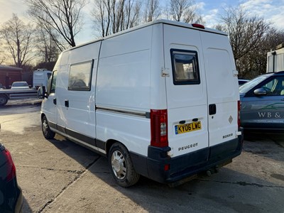 Lot 77 - 2006 Peugeot Boxer Camper Van- NO RESERVE