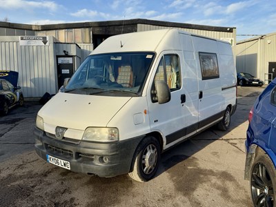 Lot 77 - 2006 Peugeot Boxer Camper Van- NO RESERVE