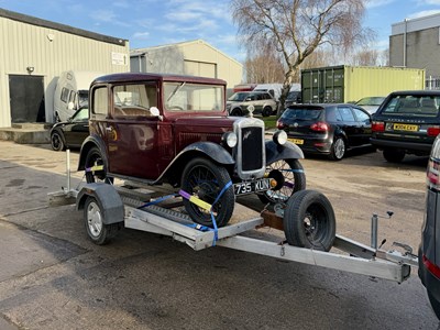 Lot 18 - 1932 Austin Seven & Trailer