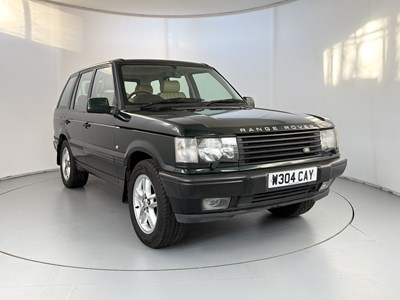 Lot 123 - 2000 Land Rover Range Rover Vogue