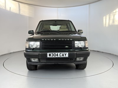 Lot 123 - 2000 Land Rover Range Rover Vogue