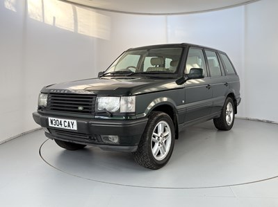 Lot 123 - 2000 Land Rover Range Rover Vogue