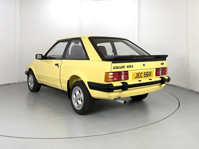 Lot 38 - 1981 Ford Escort XR3