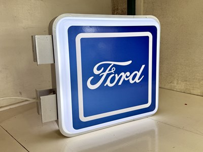 Lot 137 - Illuminated Garage Sign - Ford- NO RESERVE