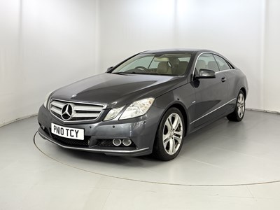 Lot 102 - 2010 Mercedes-Benz E250