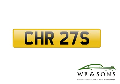 Lot 60 - Registration - CHR 27S