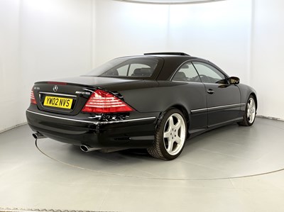 Lot 107 - 2002 Mercedes-Benz CL55 AMG