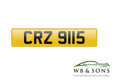 Lot 152 - Registration - CRZ 9115