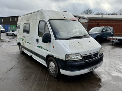 Lot 160 - 2005 Fiat Ducato Camper Van