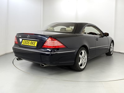 Lot 62 - 2005 Mercedes-Benz CL500
