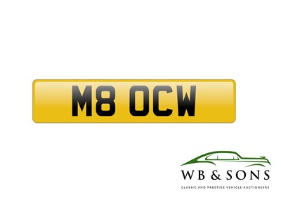 Lot 147 - Registration - M8 0CW - NO RESERVE