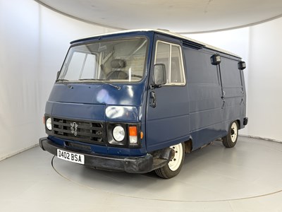 Lot 74 - 1986 Peugeot J9 Catering Van