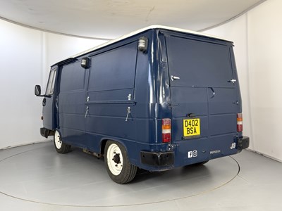 Lot 74 - 1986 Peugeot J9 Catering Van