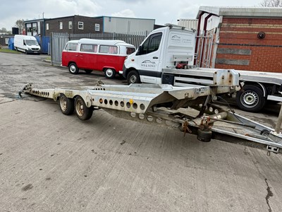 Lot 105 - Ifor Williams Twin Axle Trailer