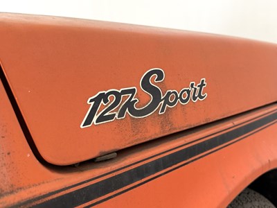 Lot 1 - 1979 Fiat 127 Sport - NO RESERVE