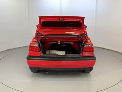 Lot 78 - 1998 Volkswagen Golf Cabriolet