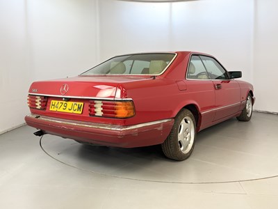 Lot 94 - 1990 Mercedes-Benz 500 SEC - NO RESERVE
