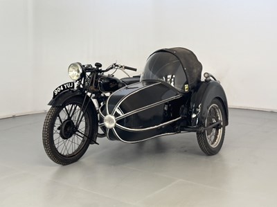 Lot 1950 Velocette and Sidecar - NO RESERVE
