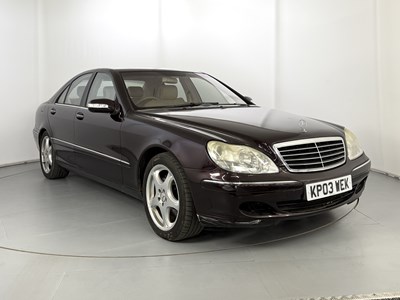 Lot 85 - 2003 Mercedes-Benz S500 - NO RESERVE