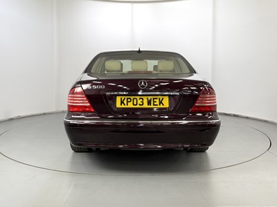 Lot 85 - 2003 Mercedes-Benz S500 - NO RESERVE