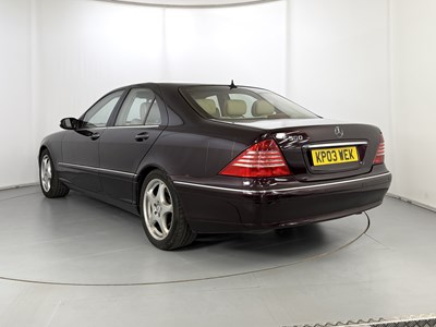 Lot 85 - 2003 Mercedes-Benz S500 - NO RESERVE