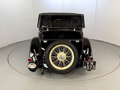 Lot 61 - 1933 Alvis Firefly Sports Saloon
