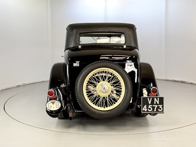 Lot 61 - 1933 Alvis Firefly Sports Saloon