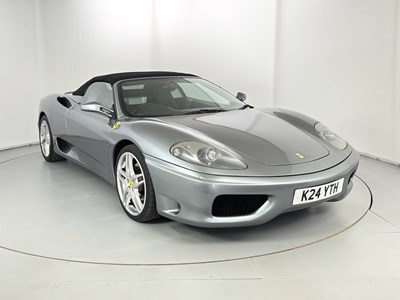 Lot 40 - 2002 Ferrari 360 Spider