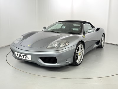 Lot 40 - 2002 Ferrari 360 Spider