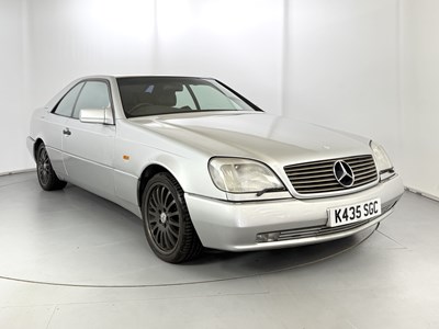 Lot 1993 Mercedes-Benz S600 Coupe
