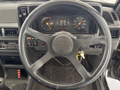 Lot 62 - 1983 Ford Escort RS1600i
