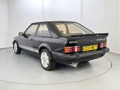Lot 62 - 1983 Ford Escort RS1600i