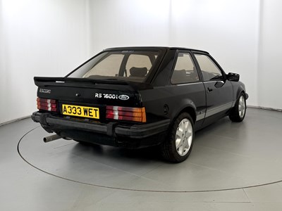 Lot 62 - 1983 Ford Escort RS1600i