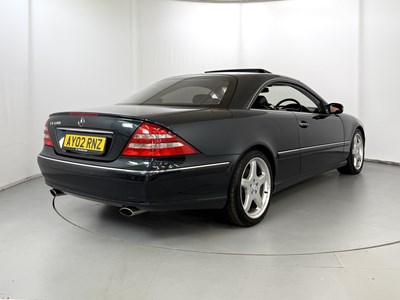 Lot 151 - 2002 Mercedes-Benz CL600