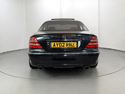 Lot 151 - 2002 Mercedes-Benz CL600