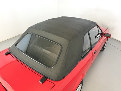 Lot 22 - 1987 Ford Escort XR3i