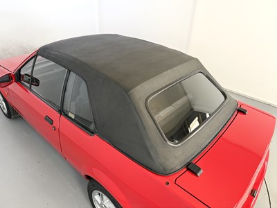 Lot 22 - 1987 Ford Escort XR3i