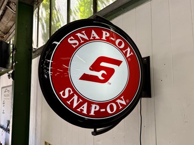 Lot 21 - SNAP ON Revolving Wall Sign - NO RESERVE