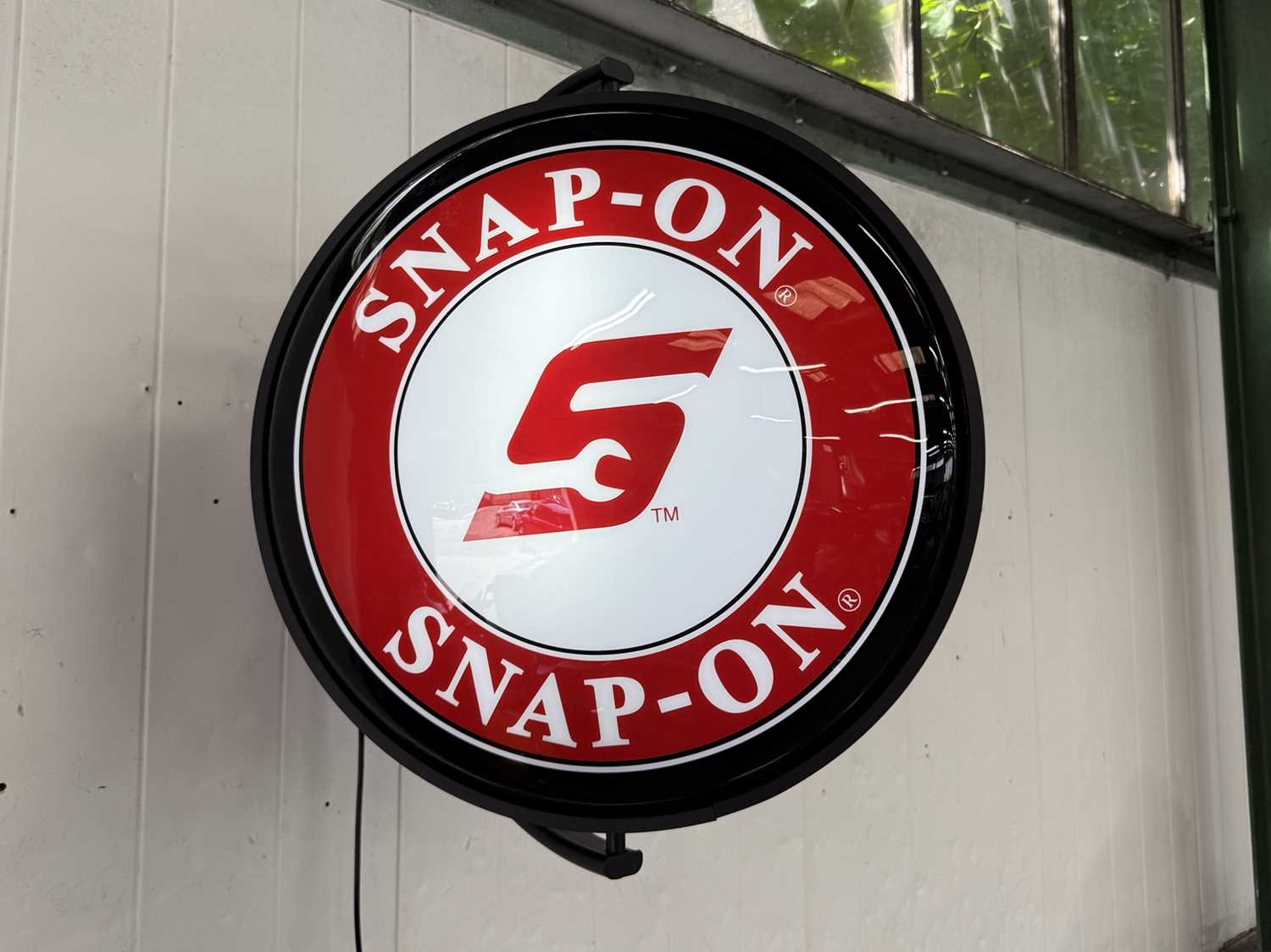 Lot 21 - SNAP ON Revolving Wall Sign - NO RESERVE