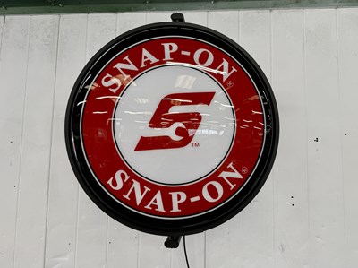 Lot 21 - SNAP ON Revolving Wall Sign - NO RESERVE