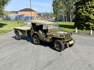 Lot 1960 Hotchkiss M201 & Bantam Trailer