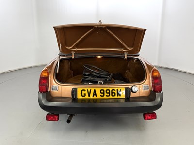 Lot 6 - 1981 MG B LE Roadster