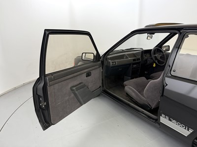 Lot 36 - 1983 Ford Escort RS1600i