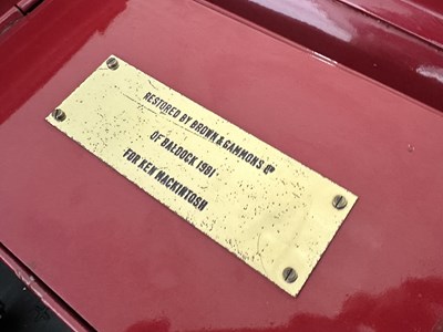 Lot 1952 MG TD