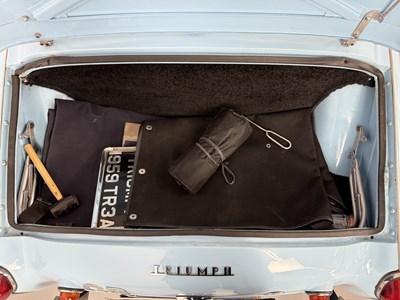 Lot 54 - 1959 Triumph TR3A
