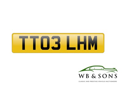 Lot 132 - Registration TT03 LHM - NO RESERVE