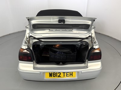 Lot 166 - 2000 Volkswagen Golf Cabriolet