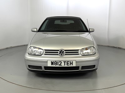Lot 166 - 2000 Volkswagen Golf Cabriolet