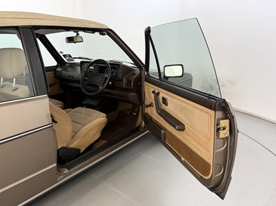 Lot 85 - 1987 Volkswagen Golf GL Cabriolet