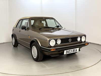 Lot 1987 Volkswagen Golf GL Cabriolet